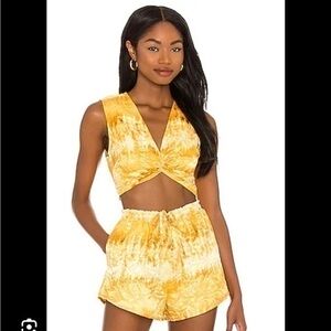 House of Harlow 1960 tye die 2 piece set